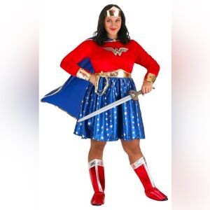 Plus Size Wonder Woman Halloween Costume